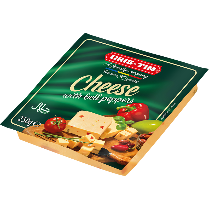 Cheese with Bell Peppers