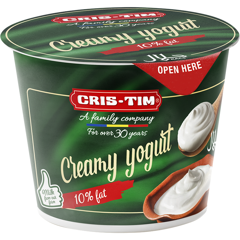 Creamy yogurt 10% fat
