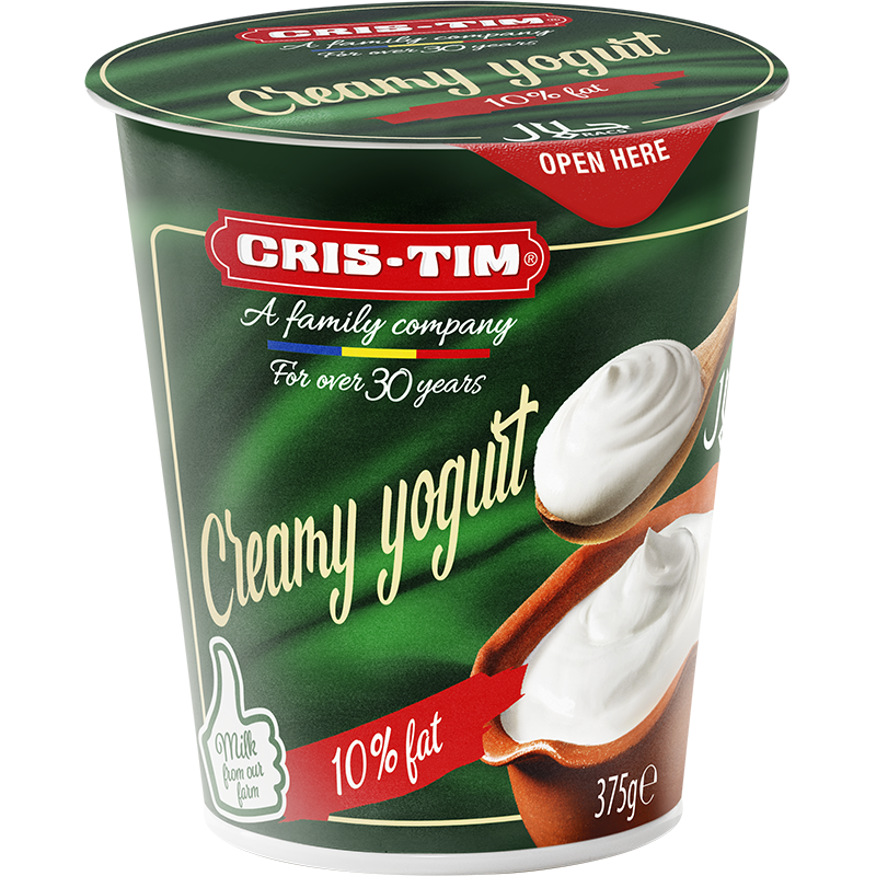 Creamy yogurt 10% fat